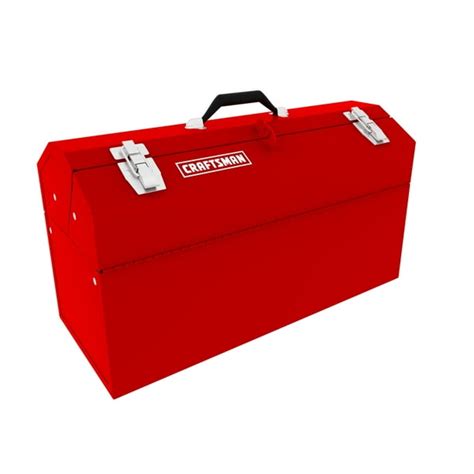 craftsman 21 portable double cantilever design steel tool hand box|CRAFTSMAN 21.